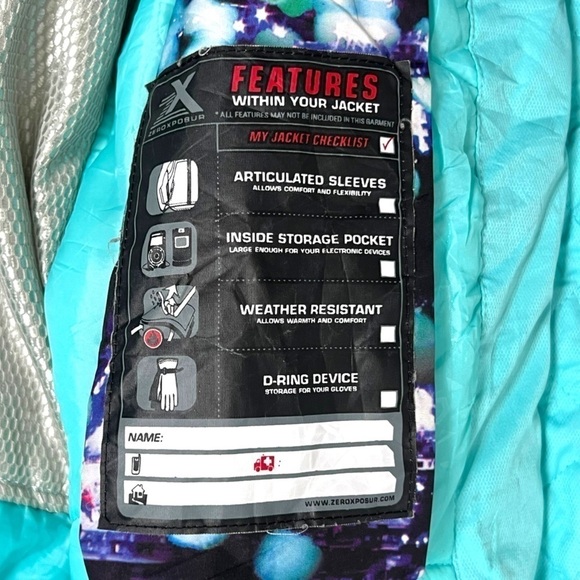 ZeroXposur Girls Black Puffer Hooded Jacket - Size Large (10/12) - Picture 5 of 14